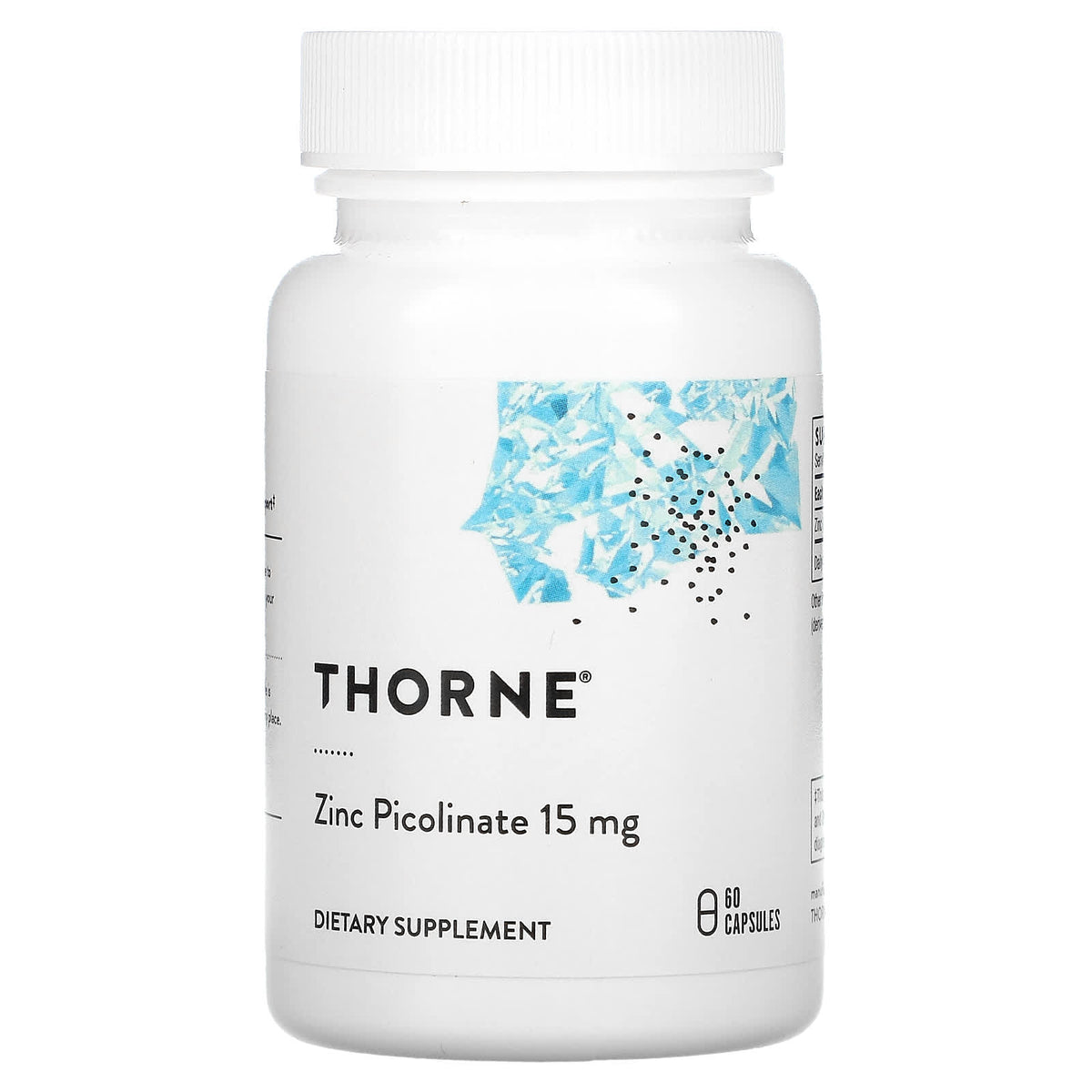 Thorne, Zinc Picolinate, 15 mg, 60 Capsules