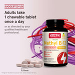 Jarrow Formulas, Methyl B-12, Lemon, 1,000 mcg, 100 Chewable Lozenges