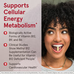 Jarrow Formulas, Methyl B-12 & Methyl Folate, Lemon, 100 Chewable Tablets