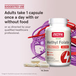 Jarrow Formulas, Methyl Folate, 400 mcg, 60 Veggie Caps