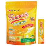 I Love Health® Turmeric 350 drink mix equivalent to 3000mgCurcuminoids with 500mg vitamin C